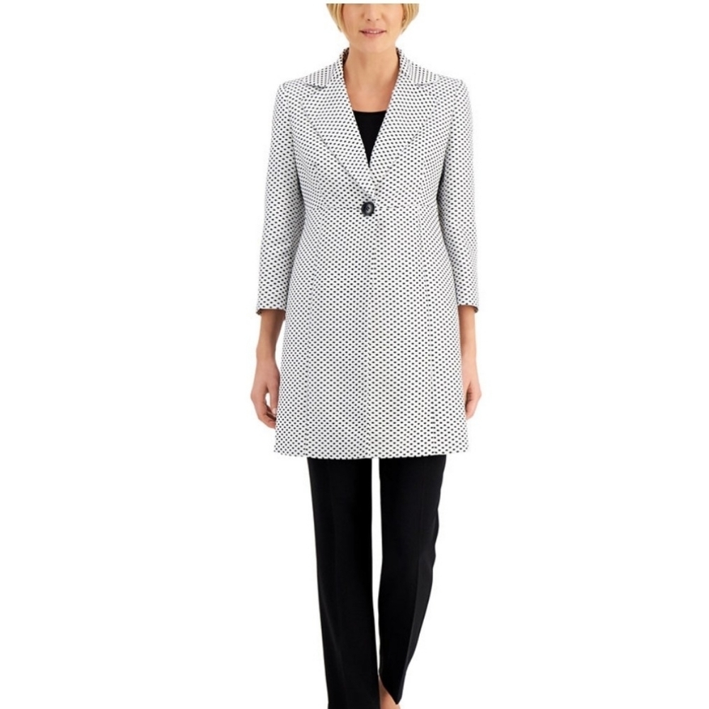 Le Suit Topper-Jacket Pants Suit - Picture 11 of 12